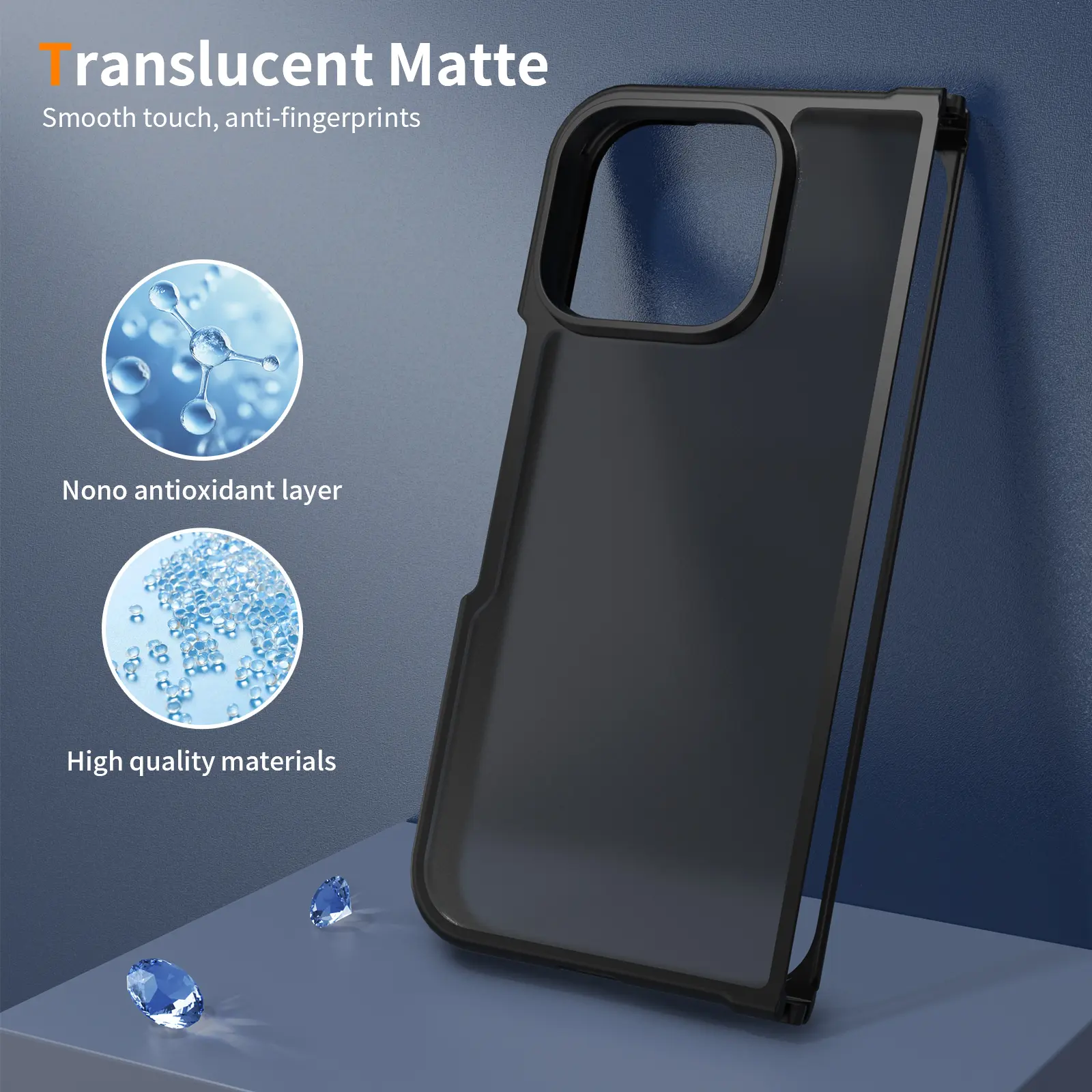Google Pixel 11 Pro Fold Hoesje Back Cover Matte Zwart afbeelding 6
