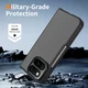 Google Pixel 11 Pro Fold Hoesje Back Cover Matte Zwart afbeelding 2