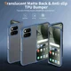 Google Pixel 11 Pro Fold Hoesje Back Cover Matte Blauw afbeelding 5