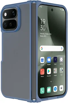 Google Pixel 11 Pro Fold Hoesje Back Cover Matte Blauw