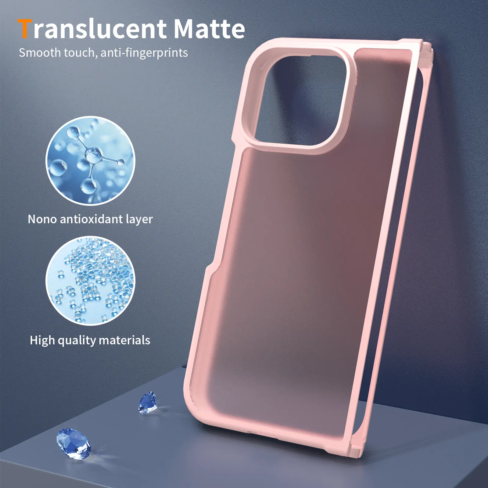 Google Pixel 11 Pro Fold Hoesje Back Cover Matte Roze afbeelding 6