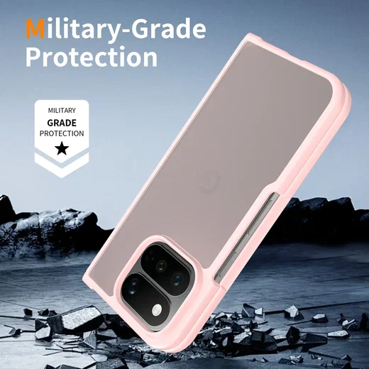 Google Pixel 11 Pro Fold Hoesje Back Cover Matte Roze afbeelding 2