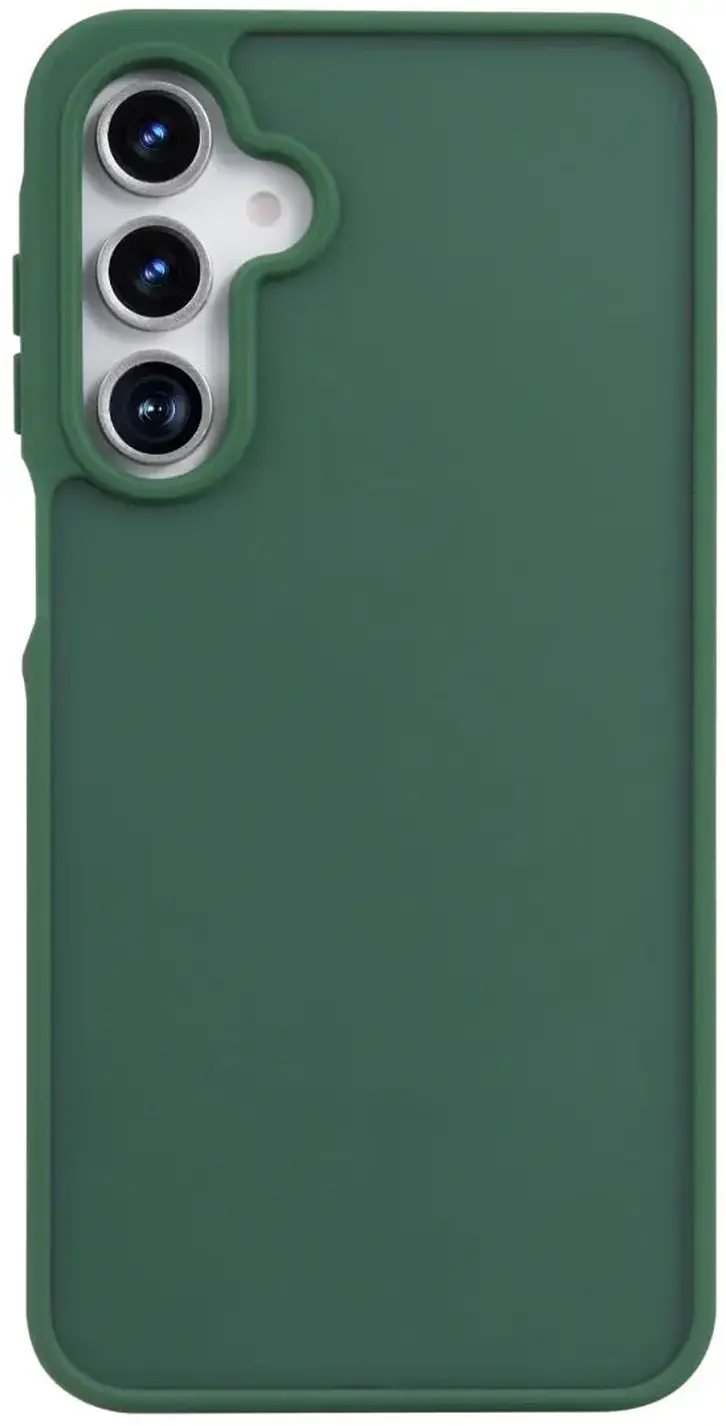 Samsung Galaxy A18 Hoesje Back Cover Matte Donker Groen afbeelding 2