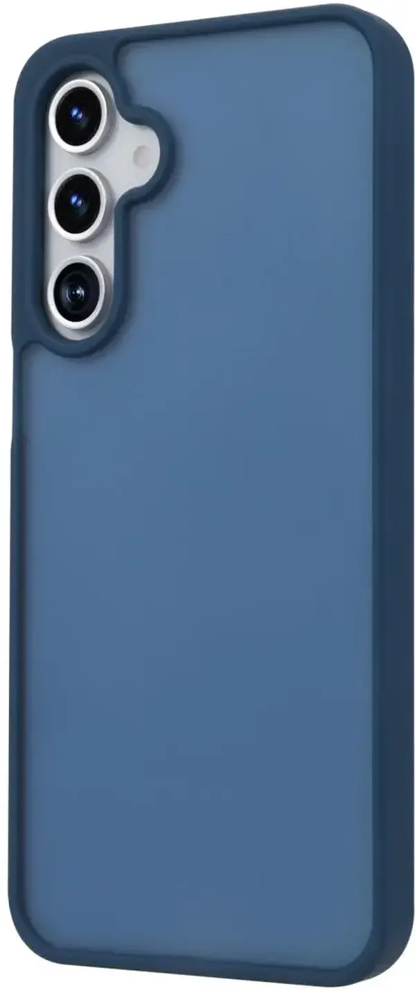 Samsung Galaxy A18 Hoesje Back Cover Matte Donker Blauw afbeelding 5