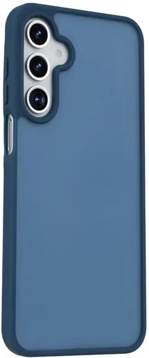 Samsung Galaxy A18 Hoesje Back Cover Matte Donker Blauw afbeelding 4