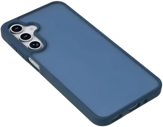 Samsung Galaxy A18 Hoesje Back Cover Matte Donker Blauw afbeelding 8