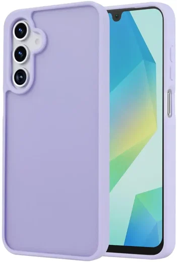 Samsung Galaxy A18 Hoesje Back Cover Matte Paars afbeelding 1