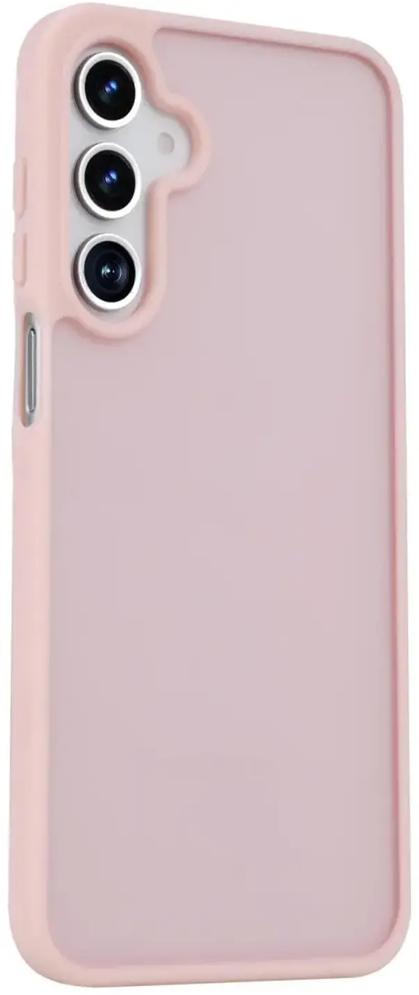 Samsung Galaxy A18 Hoesje Back Cover Matte Roze afbeelding 3