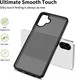 Samsung Galaxy A08 Hoesje Back Cover Matte Zwart afbeelding 3