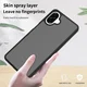 Samsung Galaxy A08 Hoesje Back Cover Matte Zwart afbeelding 5