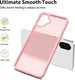 Samsung Galaxy A08 Hoesje Back Cover Matte Roze afbeelding 3