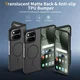 Google Pixel 11 Pro Fold Hybrid Hoesje met MagSafe Back Cover Matte Zwart afbeelding 9