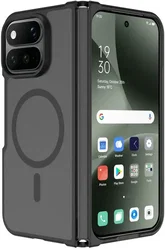 Google Pixel 11 Pro Fold Hybrid Hoesje met MagSafe Back Cover Matte Zwart afbeelding