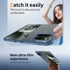 Google Pixel 11 Pro Fold Hybrid Hoesje met MagSafe Back Cover Matte Blauw afbeelding 8