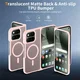Google Pixel 11 Pro Fold Hybrid Hoesje met MagSafe Back Cover Matte Roze afbeelding 7