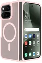 Google Pixel 11 Pro Fold Hybrid Hoesje met MagSafe Back Cover Matte Roze