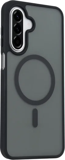 Samsung Galaxy A18 Hybrid Hoesje met MagSafe Back Cover Matte Zwart afbeelding 7