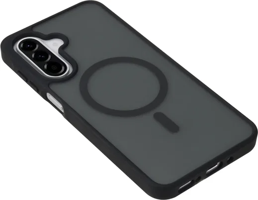 Samsung Galaxy A18 Hybrid Hoesje met MagSafe Back Cover Matte Zwart afbeelding 9
