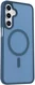 Samsung Galaxy A18 Hybrid Hoesje met MagSafe Back Cover Matte Blauw afbeelding 4