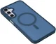 Samsung Galaxy A18 Hybrid Hoesje met MagSafe Back Cover Matte Blauw afbeelding 9