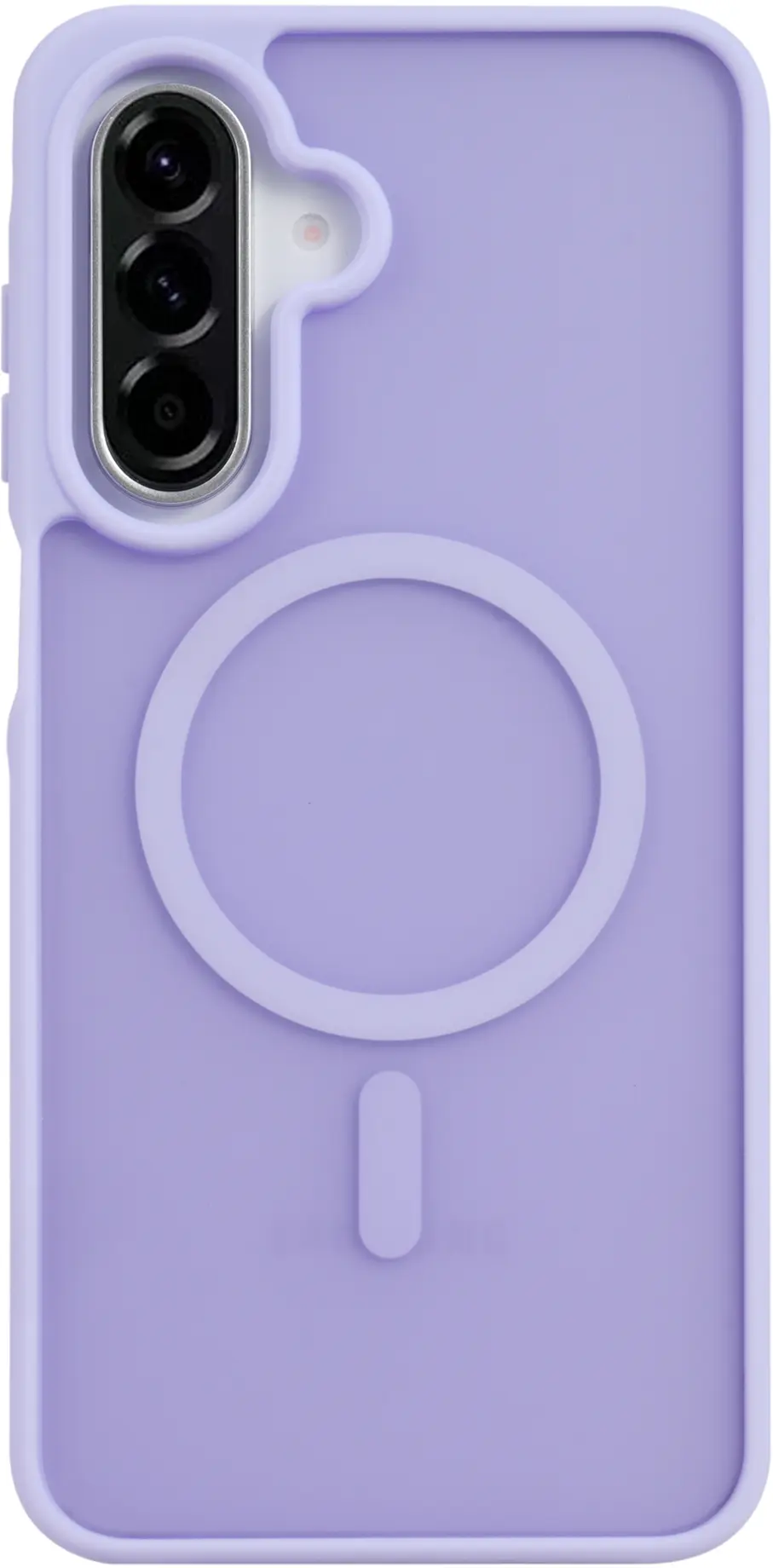 Samsung Galaxy A18 Hybrid Hoesje met MagSafe Back Cover Matte Paars afbeelding 2