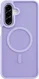 Samsung Galaxy A18 Hybrid Hoesje met MagSafe Back Cover Matte Paars afbeelding 2