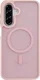 Samsung Galaxy A18 Hybrid Hoesje met MagSafe Back Cover Matte Roze afbeelding 2