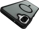 Samsung Galaxy A08 Hybrid Hoesje met MagSafe Back Cover Matte Zwart afbeelding 11