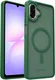Samsung Galaxy A08 Hybrid Hoesje met MagSafe Back Cover Matte Groen