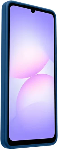 Samsung Galaxy A08 Hybrid Hoesje met MagSafe Back Cover Matte Blauw afbeelding 6