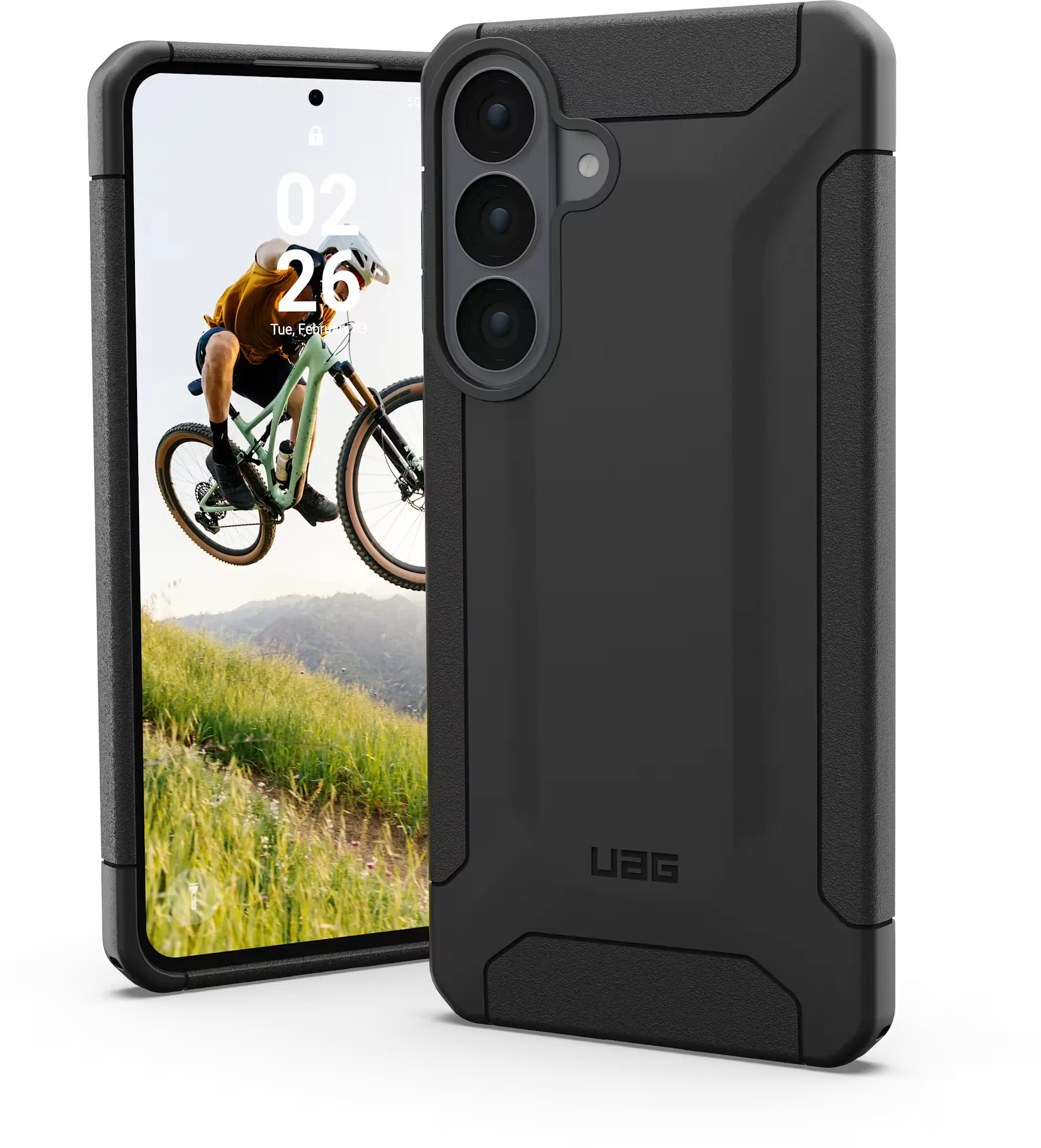Urban Armor Gear Scout Samsung Galaxy S26 FE Hoesje Back Cover Zwart afbeelding 1