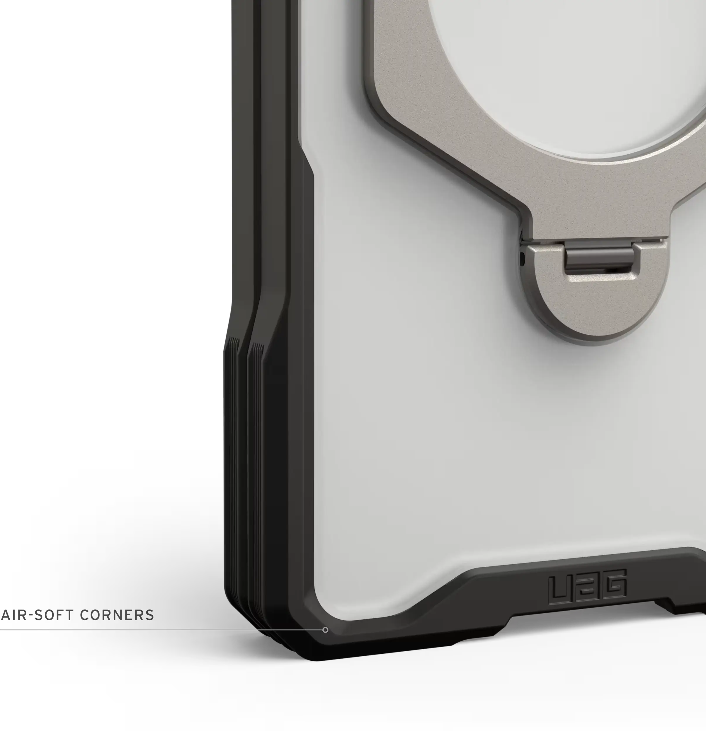 UAG Mouve XTE Samsung Galaxy Z Fold 8 Ultra MagSafe Hoesje met Kickstand Ice afbeelding 7