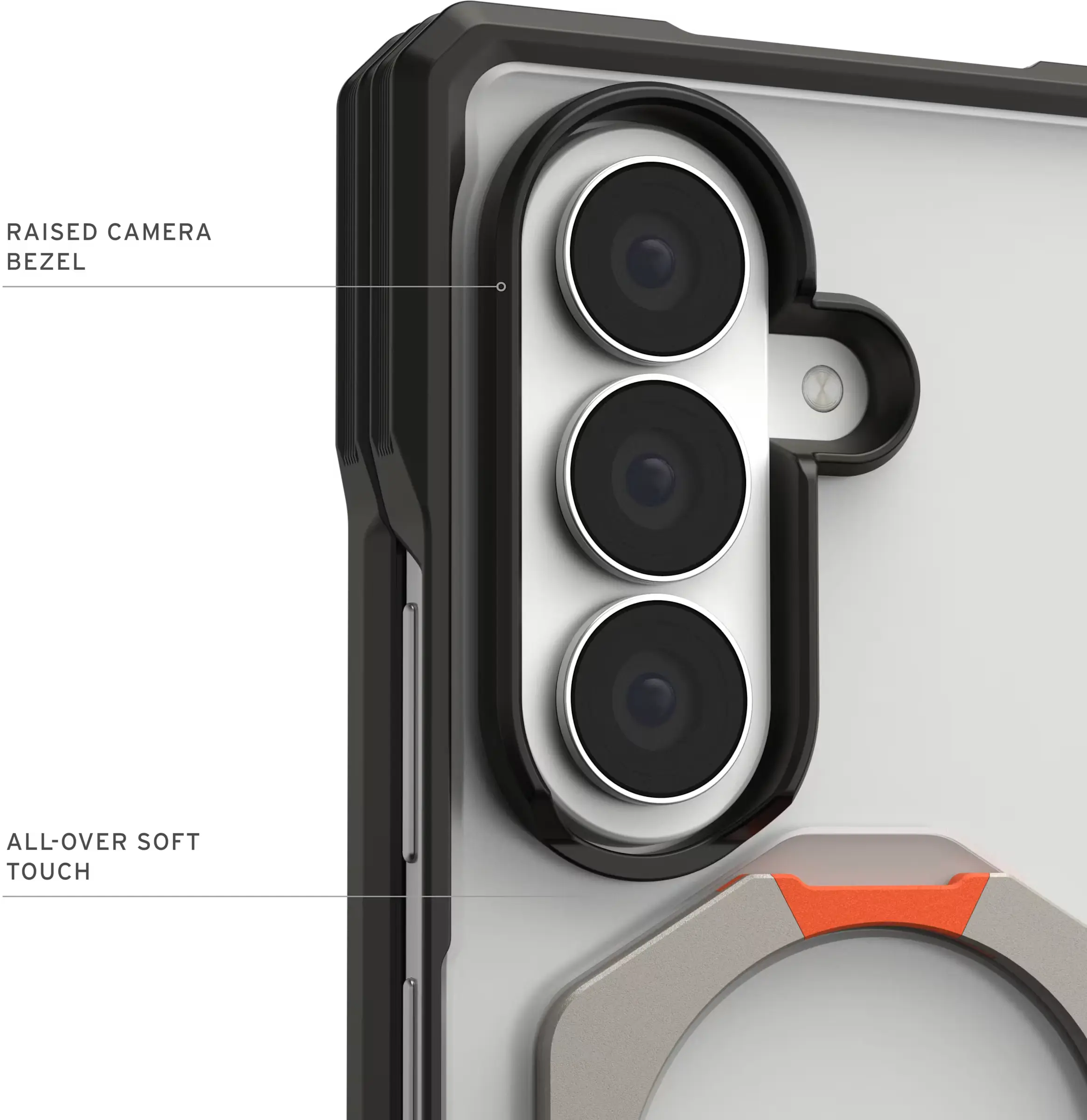 UAG Mouve XTE Samsung Galaxy Z Fold 8 Ultra MagSafe Hoesje met Kickstand Ice afbeelding 6