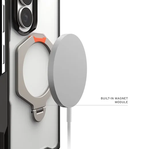 UAG Mouve XTE Samsung Galaxy Z Fold 8 Ultra MagSafe Hoesje met Kickstand Ice afbeelding 5