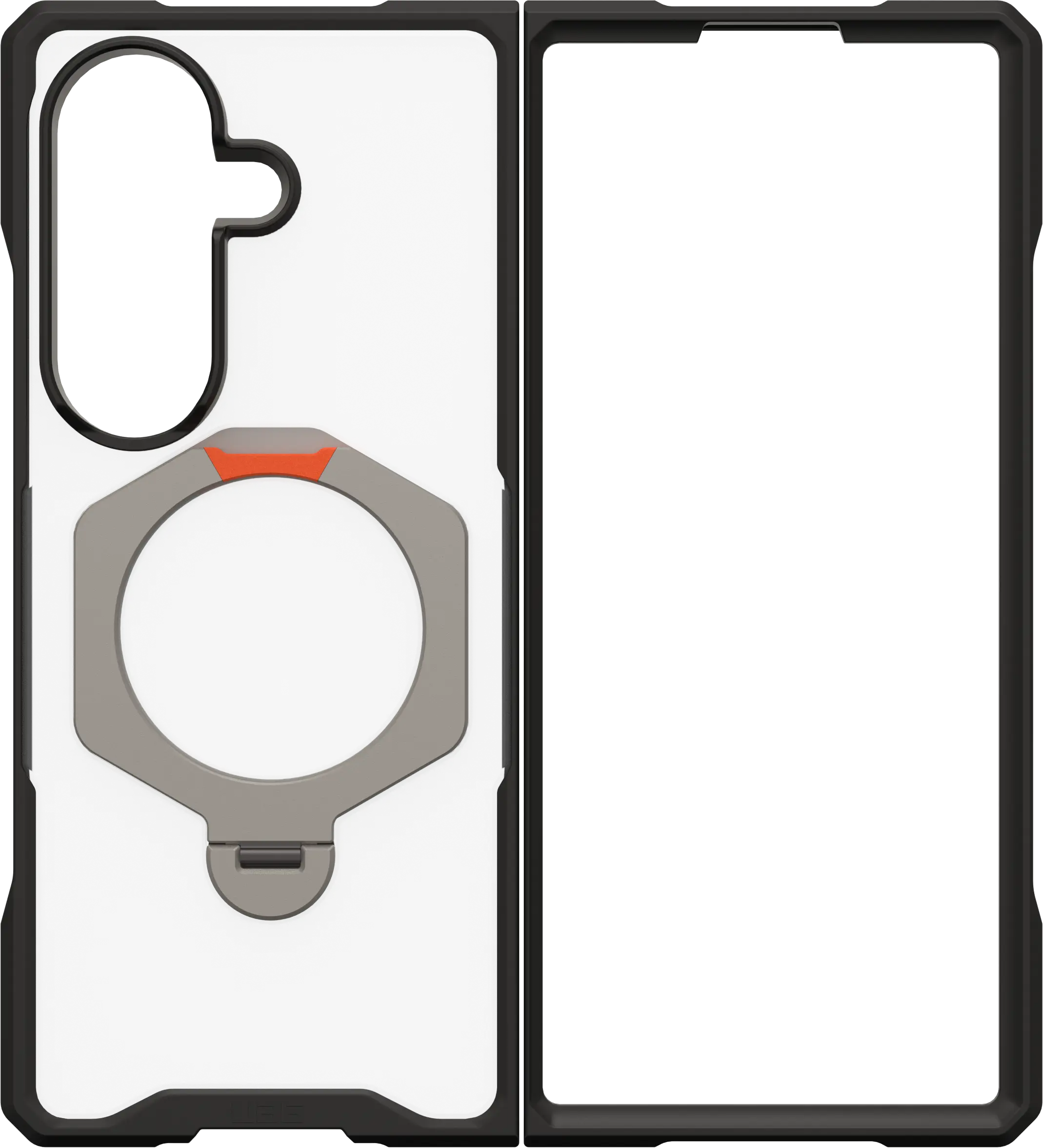 UAG Mouve XTE Samsung Galaxy Z Fold 8 Ultra MagSafe Hoesje met Kickstand Ice afbeelding 3