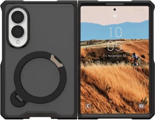 UAG Mouve XTE Samsung Galaxy Z Fold 8 MagSafe Hoesje met Kickstand Ash afbeelding 2