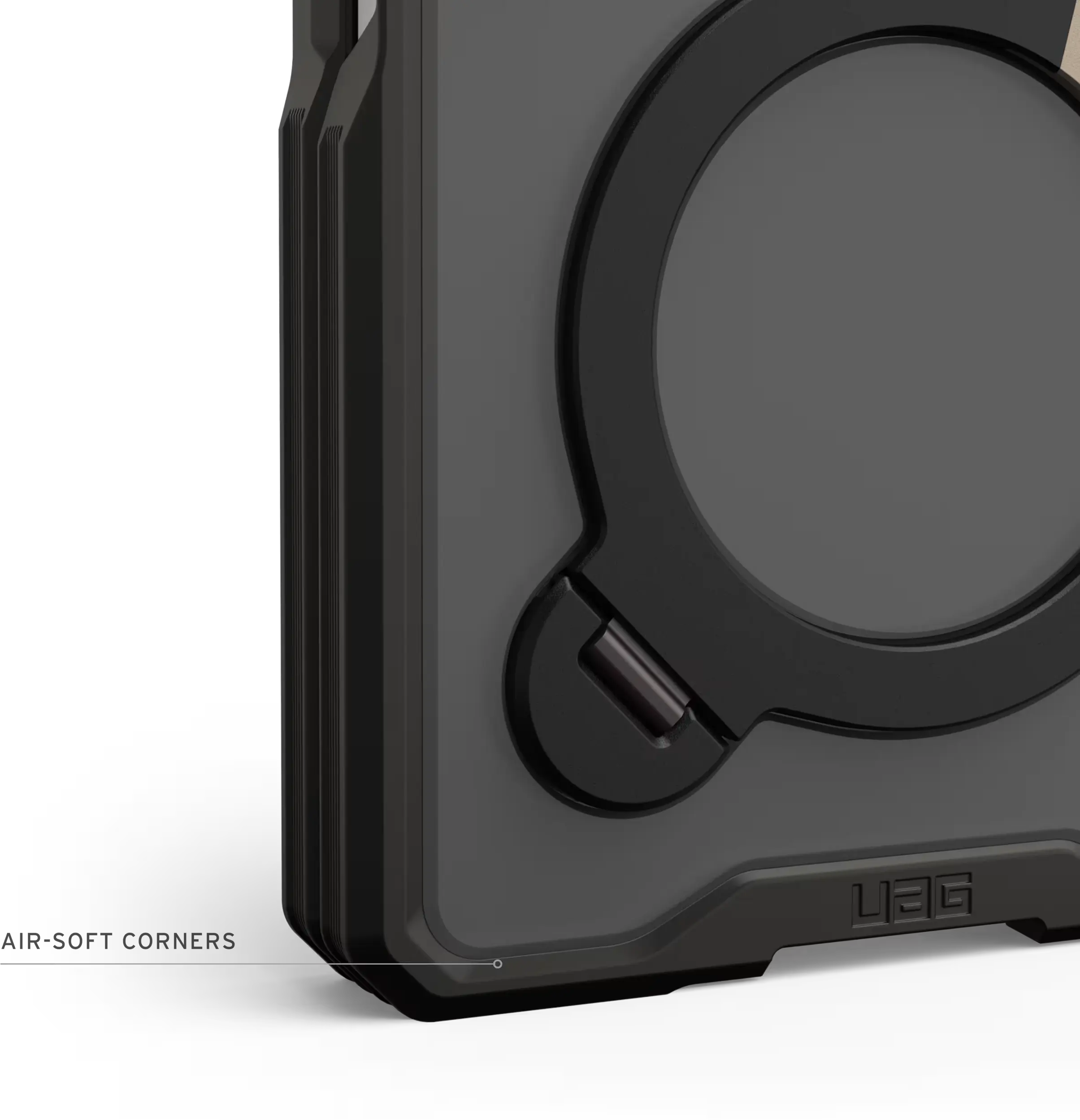 UAG Mouve XTE Samsung Galaxy Z Fold 8 MagSafe Hoesje met Kickstand Ash afbeelding 7