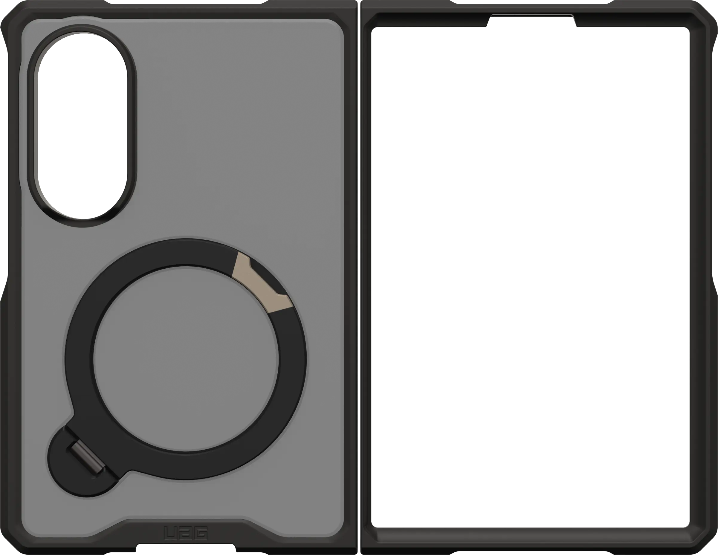 UAG Mouve XTE Samsung Galaxy Z Fold 8 MagSafe Hoesje met Kickstand Ash afbeelding 3