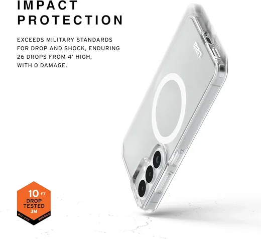 Urban Armor Gear Scout Samsung S26 FE MagSafe Hoesje Back Cover Transparant afbeelding 4