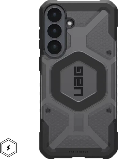 UAG Pathfinder Samsung Galaxy S26 FE Hoesje MagSafe Back Cover Ash Zwart afbeelding 3