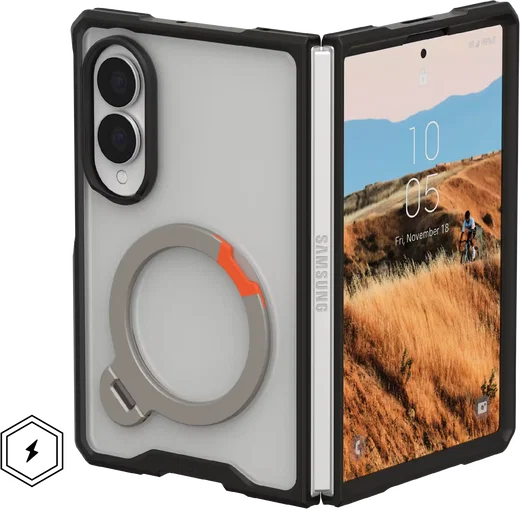 UAG Mouve XTE Samsung Galaxy Z Fold 8 MagSafe Hoesje met Kickstand Ice afbeelding 1