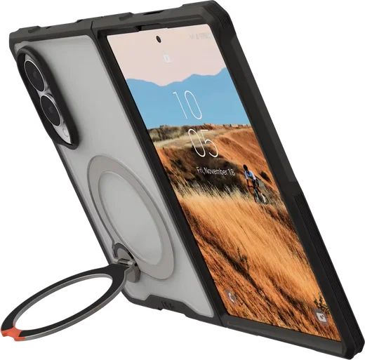 UAG Mouve XTE Samsung Galaxy Z Fold 8 MagSafe Hoesje met Kickstand Ice afbeelding 11