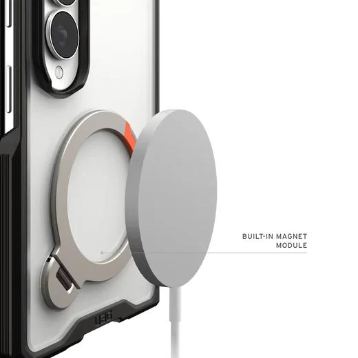 UAG Mouve XTE Samsung Galaxy Z Fold 8 MagSafe Hoesje met Kickstand Ice afbeelding 5