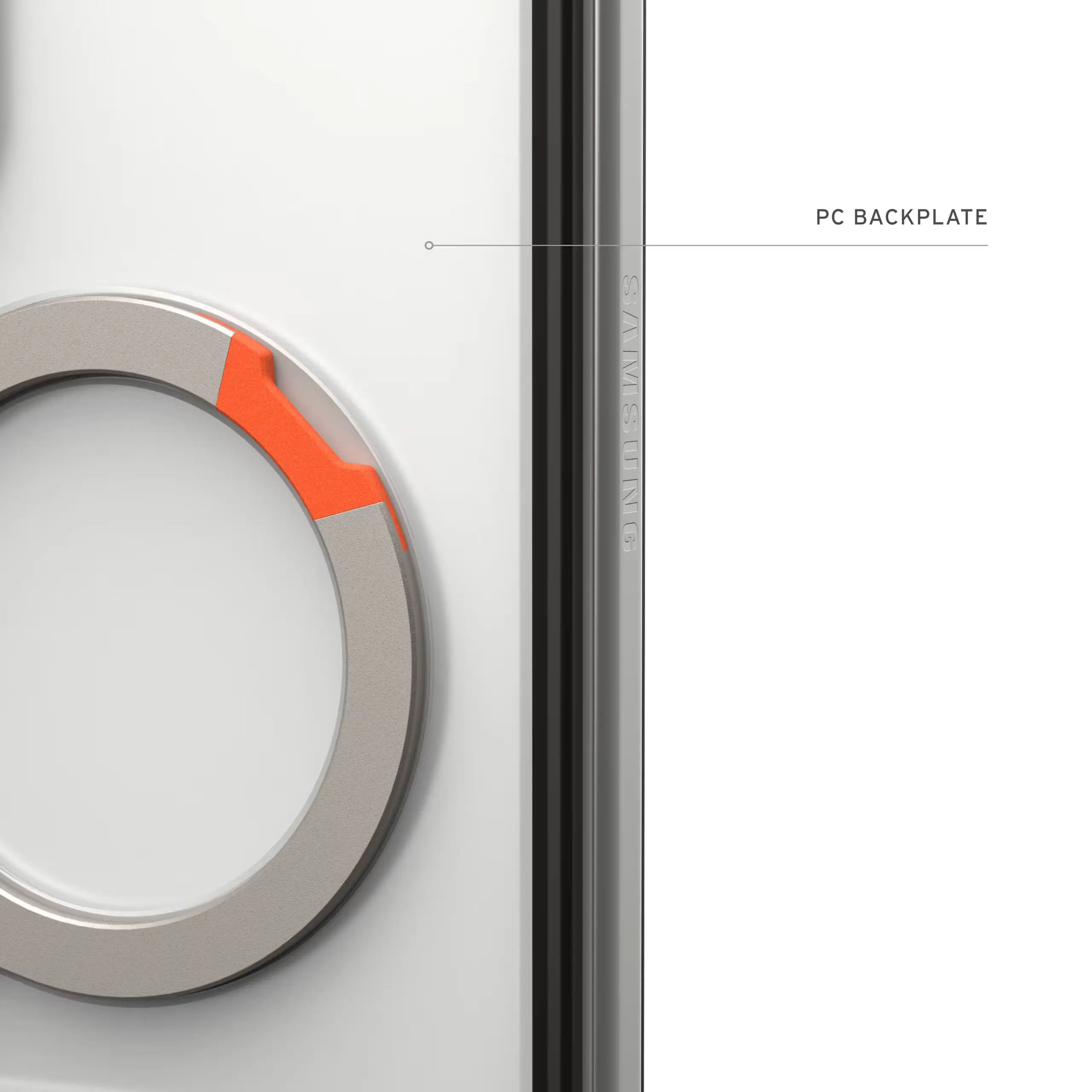 UAG Mouve XTE Samsung Galaxy Z Fold 8 MagSafe Hoesje met Kickstand Ice afbeelding 9