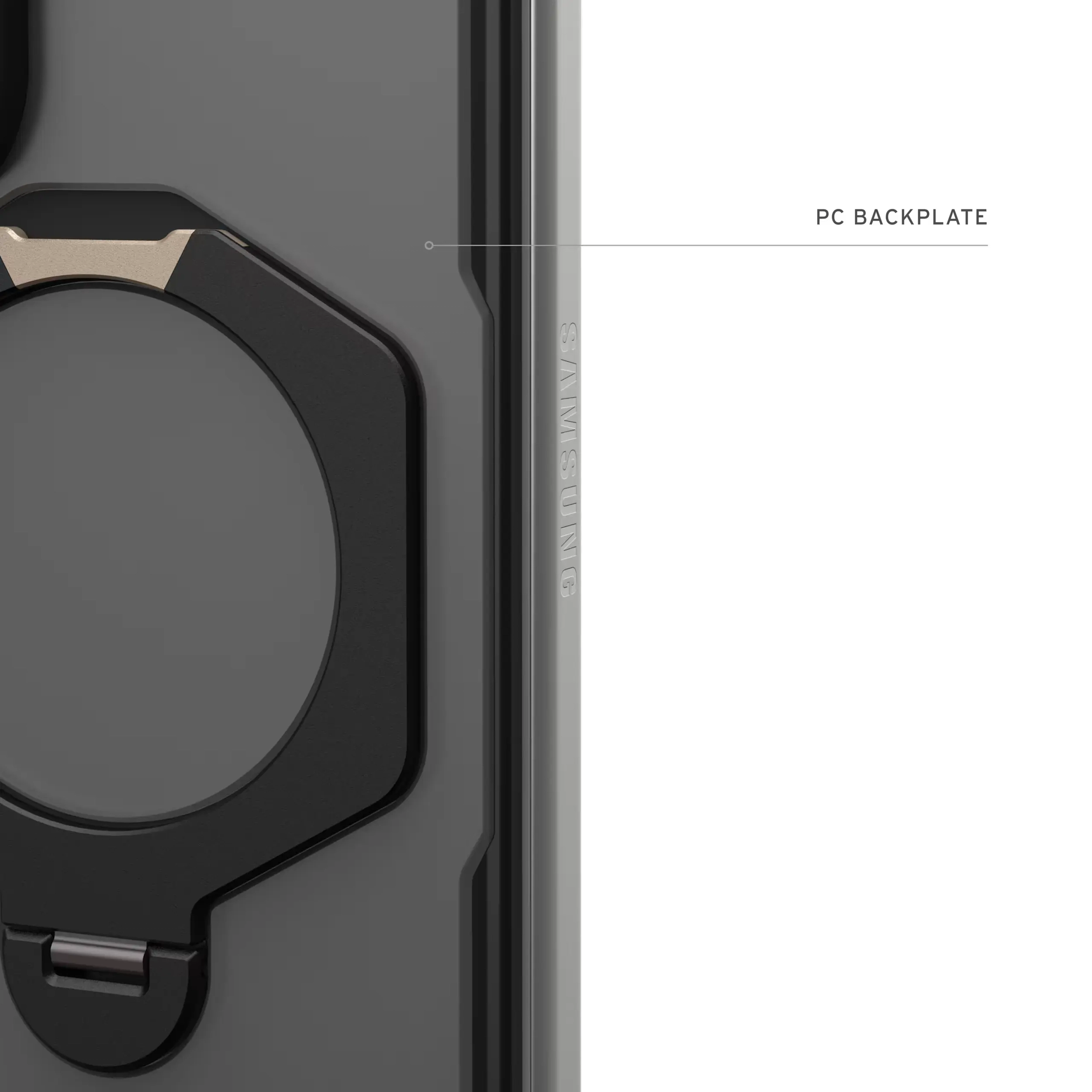 UAG Mouve XTE Samsung Galaxy Z Fold 8 Ultra MagSafe Hoesje met Kickstand Ash afbeelding 9