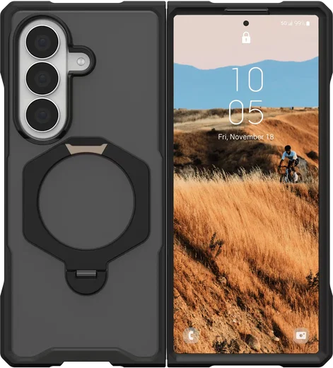 UAG Mouve XTE Samsung Galaxy Z Fold 8 Ultra MagSafe Hoesje met Kickstand Ash afbeelding 2