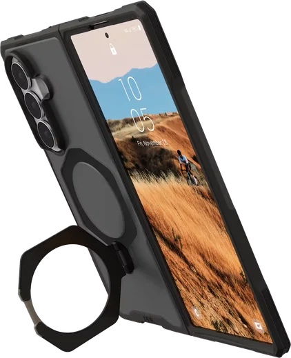 UAG Mouve XTE Samsung Galaxy Z Fold 8 Ultra MagSafe Hoesje met Kickstand Ash afbeelding 11