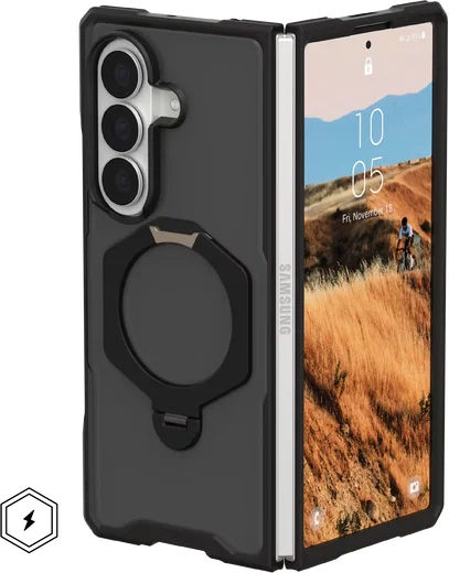 UAG Mouve XTE Samsung Galaxy Z Fold 8 Ultra MagSafe Hoesje met Kickstand Ash afbeelding 1