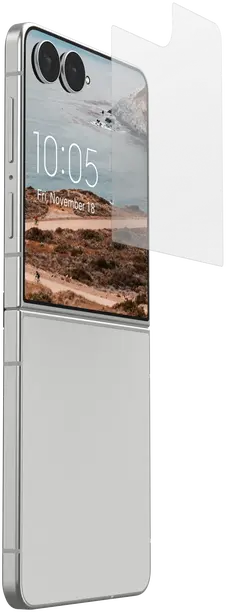 UAG Glass Shield Samsung Galaxy Z Flip 8 Screen Protector Tempered Glass afbeelding 3