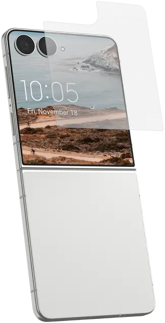 UAG Glass Shield Samsung Galaxy Z Flip 8 Screen Protector Tempered Glass afbeelding 2